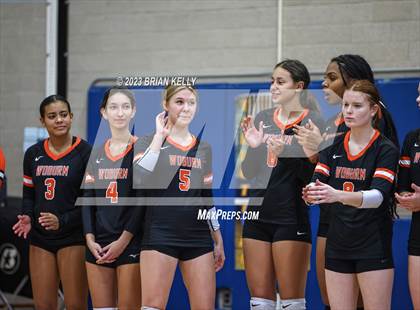 Thumbnail 3 in Woburn Memorial @ Notre Dame Academy (MIAA Division 2 Round of 32) photogallery.