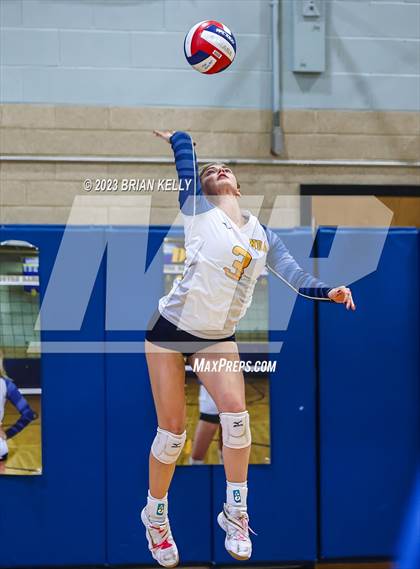Thumbnail 1 in Woburn Memorial @ Notre Dame Academy (MIAA Division 2 Round of 32) photogallery.