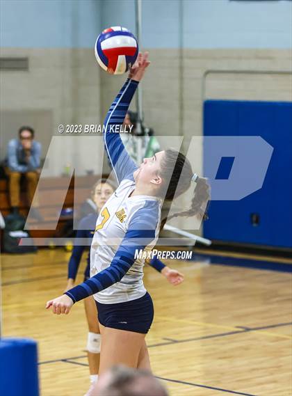 Thumbnail 3 in Woburn Memorial @ Notre Dame Academy (MIAA Division 2 Round of 32) photogallery.
