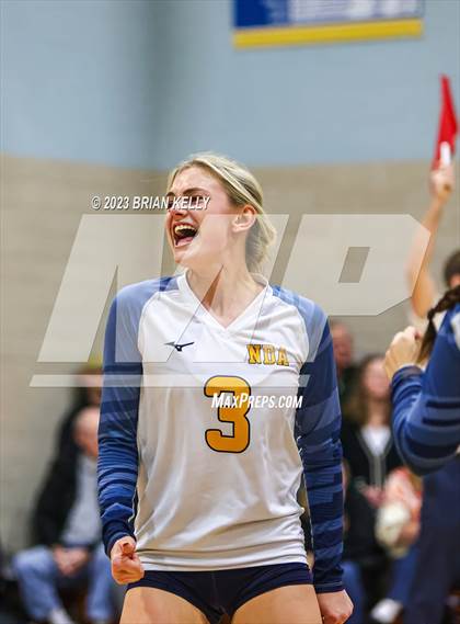 Thumbnail 3 in Woburn Memorial @ Notre Dame Academy (MIAA Division 2 Round of 32) photogallery.