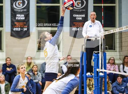 Thumbnail 1 in Woburn Memorial @ Notre Dame Academy (MIAA Division 2 Round of 32) photogallery.