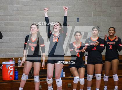 Thumbnail 3 in Woburn Memorial @ Notre Dame Academy (MIAA Division 2 Round of 32) photogallery.