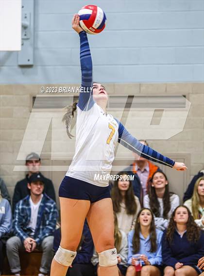 Thumbnail 1 in Woburn Memorial @ Notre Dame Academy (MIAA Division 2 Round of 32) photogallery.