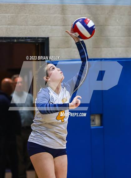 Thumbnail 3 in Woburn Memorial @ Notre Dame Academy (MIAA Division 2 Round of 32) photogallery.