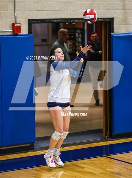 Thumbnail 3 in Woburn Memorial @ Notre Dame Academy (MIAA Division 2 Round of 32) photogallery.