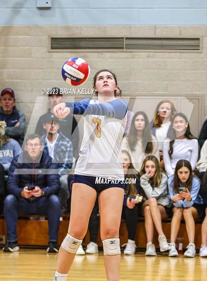 Thumbnail 2 in Woburn Memorial @ Notre Dame Academy (MIAA Division 2 Round of 32) photogallery.