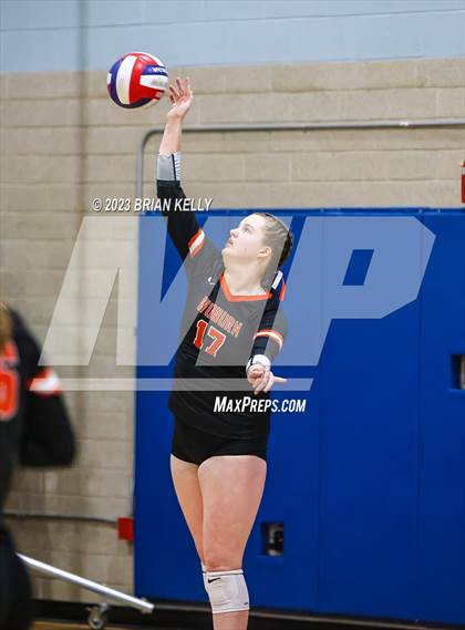 Thumbnail 2 in Woburn Memorial @ Notre Dame Academy (MIAA Division 2 Round of 32) photogallery.