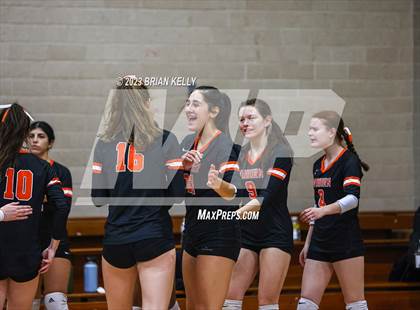Thumbnail 2 in Woburn Memorial @ Notre Dame Academy (MIAA Division 2 Round of 32) photogallery.