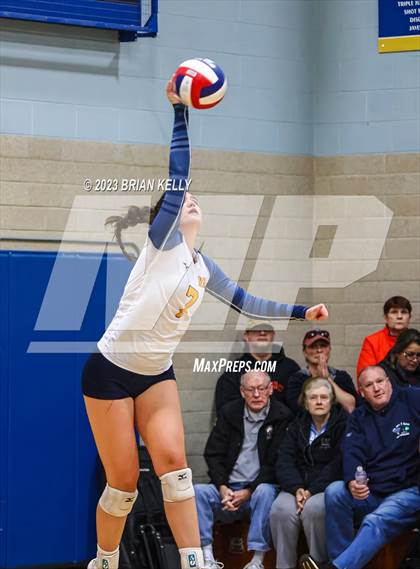 Thumbnail 1 in Woburn Memorial @ Notre Dame Academy (MIAA Division 2 Round of 32) photogallery.