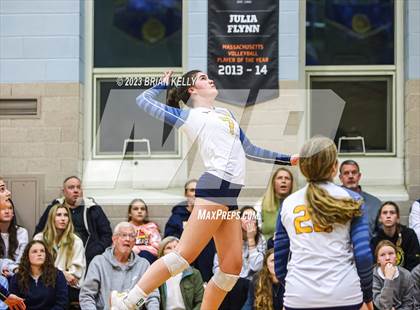 Thumbnail 2 in Woburn Memorial @ Notre Dame Academy (MIAA Division 2 Round of 32) photogallery.