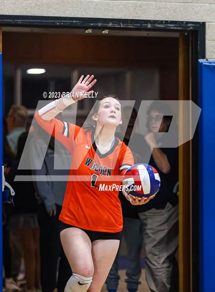 Thumbnail 1 in Woburn Memorial @ Notre Dame Academy (MIAA Division 2 Round of 32) photogallery.