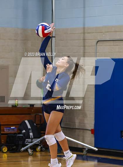 Thumbnail 3 in Woburn Memorial @ Notre Dame Academy (MIAA Division 2 Round of 32) photogallery.