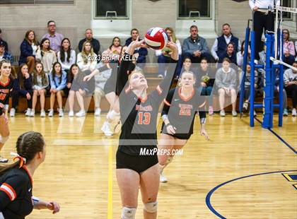 Thumbnail 2 in Woburn Memorial @ Notre Dame Academy (MIAA Division 2 Round of 32) photogallery.