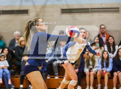 Thumbnail 2 in Woburn Memorial @ Notre Dame Academy (MIAA Division 2 Round of 32) photogallery.