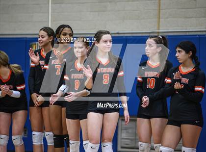 Thumbnail 1 in Woburn Memorial @ Notre Dame Academy (MIAA Division 2 Round of 32) photogallery.
