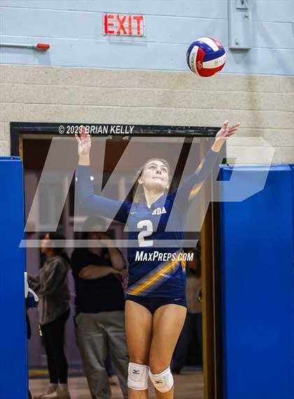 Thumbnail 3 in Woburn Memorial @ Notre Dame Academy (MIAA Division 2 Round of 32) photogallery.