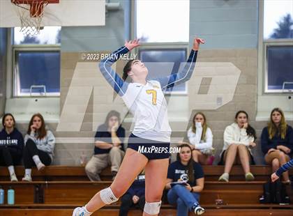 Thumbnail 2 in Woburn Memorial @ Notre Dame Academy (MIAA Division 2 Round of 32) photogallery.