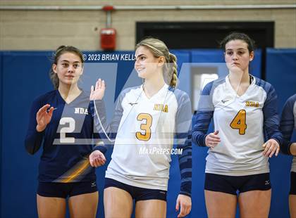 Thumbnail 1 in Woburn Memorial @ Notre Dame Academy (MIAA Division 2 Round of 32) photogallery.