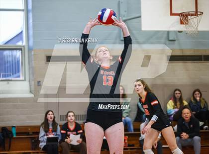 Thumbnail 3 in Woburn Memorial @ Notre Dame Academy (MIAA Division 2 Round of 32) photogallery.