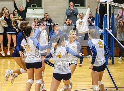Thumbnail 2 in Woburn Memorial @ Notre Dame Academy (MIAA Division 2 Round of 32) photogallery.