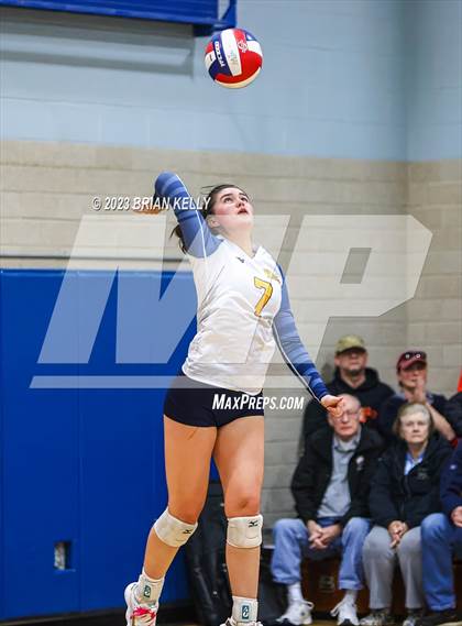 Thumbnail 3 in Woburn Memorial @ Notre Dame Academy (MIAA Division 2 Round of 32) photogallery.