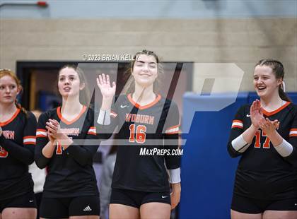 Thumbnail 3 in Woburn Memorial @ Notre Dame Academy (MIAA Division 2 Round of 32) photogallery.