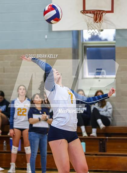 Thumbnail 3 in Woburn Memorial @ Notre Dame Academy (MIAA Division 2 Round of 32) photogallery.