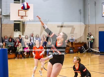 Thumbnail 3 in Woburn Memorial @ Notre Dame Academy (MIAA Division 2 Round of 32) photogallery.