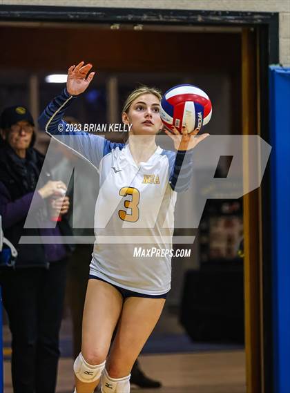 Thumbnail 1 in Woburn Memorial @ Notre Dame Academy (MIAA Division 2 Round of 32) photogallery.