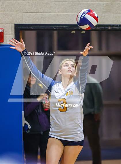 Thumbnail 3 in Woburn Memorial @ Notre Dame Academy (MIAA Division 2 Round of 32) photogallery.