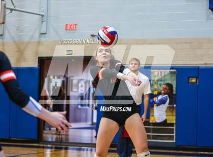 Thumbnail 2 in Woburn Memorial @ Notre Dame Academy (MIAA Division 2 Round of 32) photogallery.