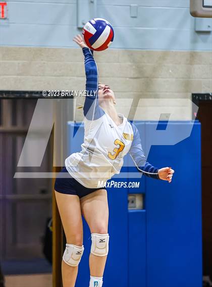Thumbnail 1 in Woburn Memorial @ Notre Dame Academy (MIAA Division 2 Round of 32) photogallery.