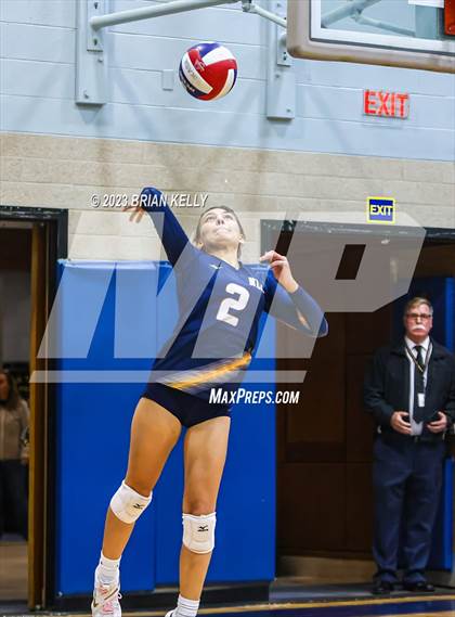 Thumbnail 1 in Woburn Memorial @ Notre Dame Academy (MIAA Division 2 Round of 32) photogallery.