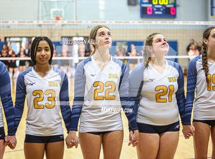 Thumbnail 2 in Woburn Memorial @ Notre Dame Academy (MIAA Division 2 Round of 32) photogallery.