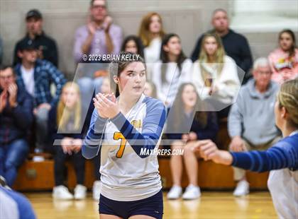 Thumbnail 3 in Woburn Memorial @ Notre Dame Academy (MIAA Division 2 Round of 32) photogallery.