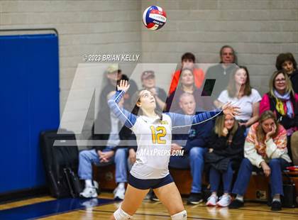 Thumbnail 3 in Woburn Memorial @ Notre Dame Academy (MIAA Division 2 Round of 32) photogallery.