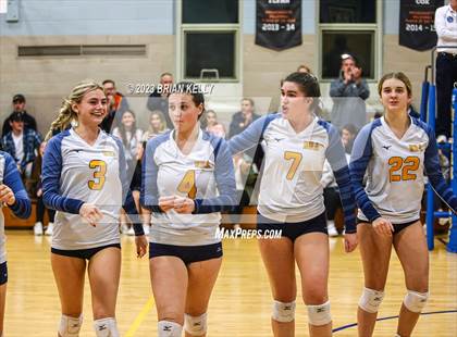 Thumbnail 2 in Woburn Memorial @ Notre Dame Academy (MIAA Division 2 Round of 32) photogallery.