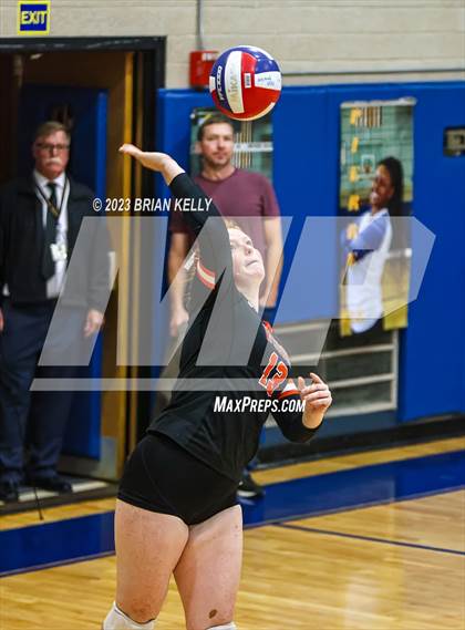 Thumbnail 3 in Woburn Memorial @ Notre Dame Academy (MIAA Division 2 Round of 32) photogallery.
