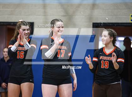 Thumbnail 1 in Woburn Memorial @ Notre Dame Academy (MIAA Division 2 Round of 32) photogallery.