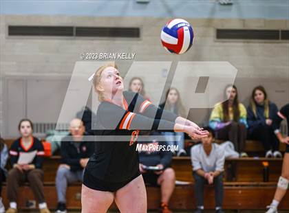 Thumbnail 3 in Woburn Memorial @ Notre Dame Academy (MIAA Division 2 Round of 32) photogallery.