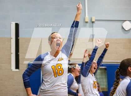 Thumbnail 3 in Woburn Memorial @ Notre Dame Academy (MIAA Division 2 Round of 32) photogallery.
