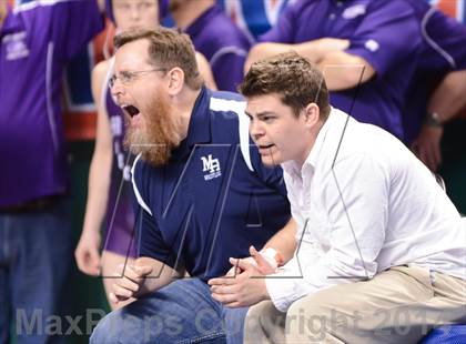 Thumbnail 1 in NCHSAA Individual Wrestling 1A Semifinals photogallery.