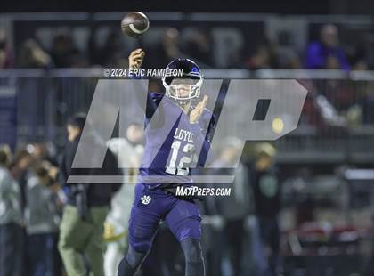 Thumbnail 1 in Simi Valley vs. Loyola (CIF SS D3 Semifinal) photogallery.