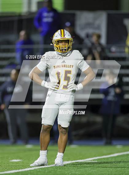 Thumbnail 1 in Simi Valley vs. Loyola (CIF SS D3 Semifinal) photogallery.
