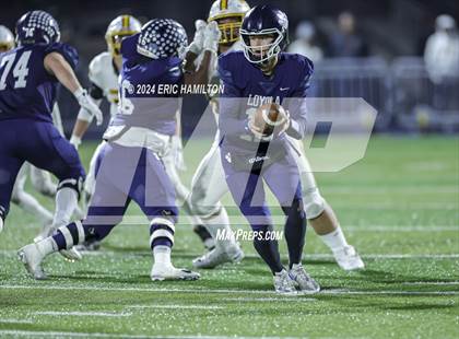 Thumbnail 1 in Simi Valley vs. Loyola (CIF SS D3 Semifinal) photogallery.