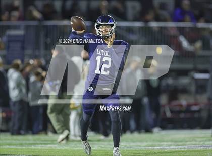 Thumbnail 2 in Simi Valley vs. Loyola (CIF SS D3 Semifinal) photogallery.