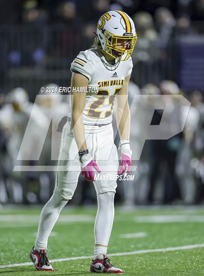 Thumbnail 1 in Simi Valley vs. Loyola (CIF SS D3 Semifinal) photogallery.
