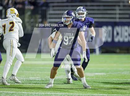 Thumbnail 1 in Simi Valley vs. Loyola (CIF SS D3 Semifinal) photogallery.