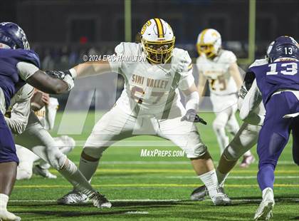 Thumbnail 1 in Simi Valley vs. Loyola (CIF SS D3 Semifinal) photogallery.