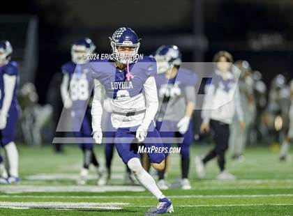 Thumbnail 1 in Simi Valley vs. Loyola (CIF SS D3 Semifinal) photogallery.